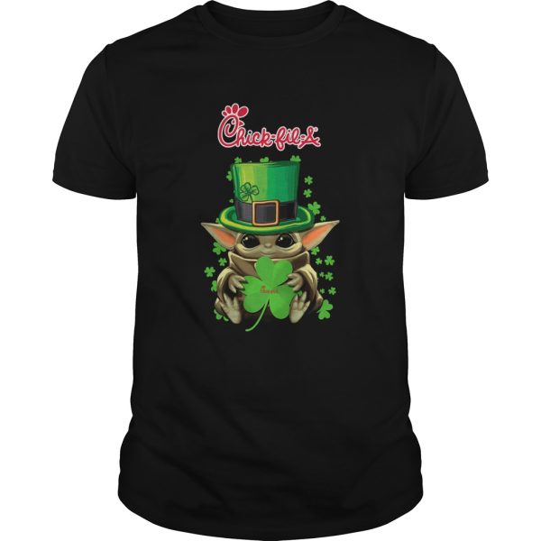 Baby Yoda ChickFilA Shamrock StPatricks D