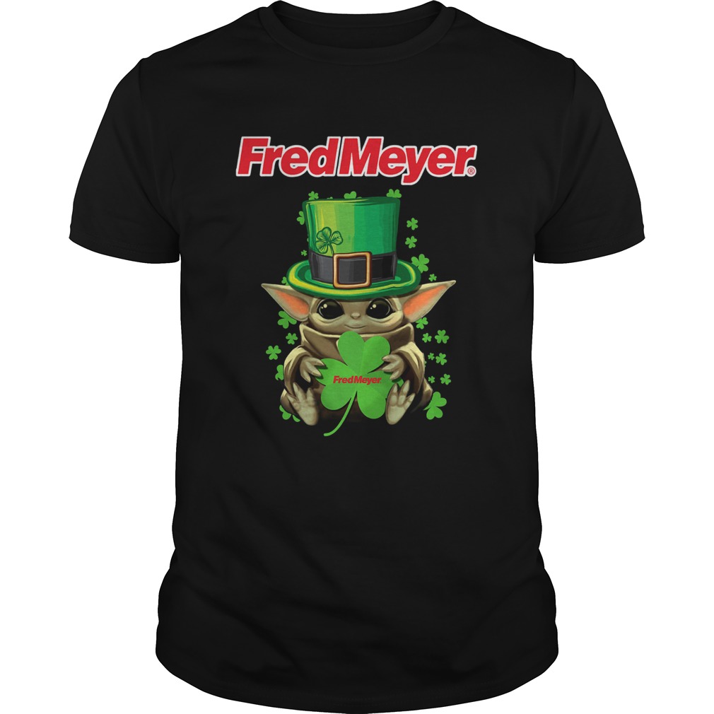 Baby Yoda Fred Meyer Shamrock StPatricks Day shirt Baby Yoda Fred Meyer Shamrock StPatricks Day shirt