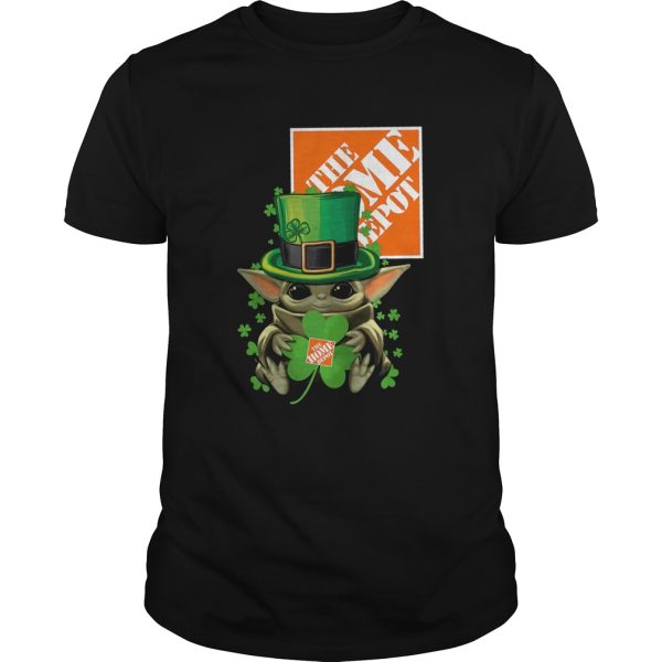 Baby Yoda The Home Depot Shamrock St Patricks Da