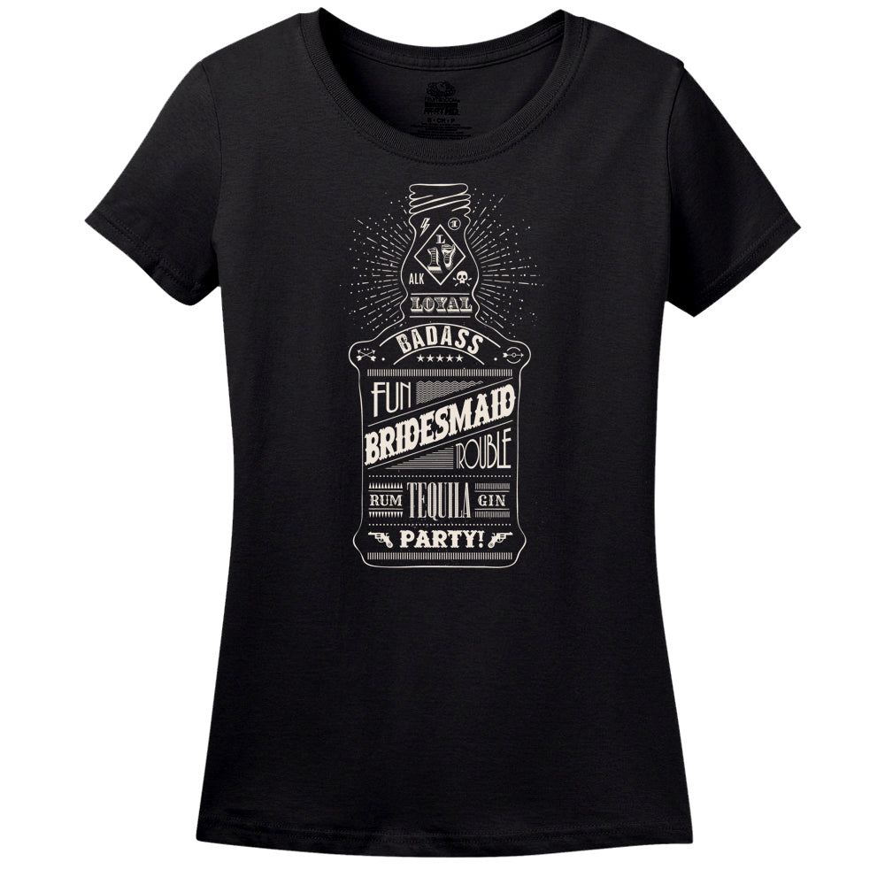 Badass Bridesmaid T-Shirt Badass Bridesmaid T-Shirt