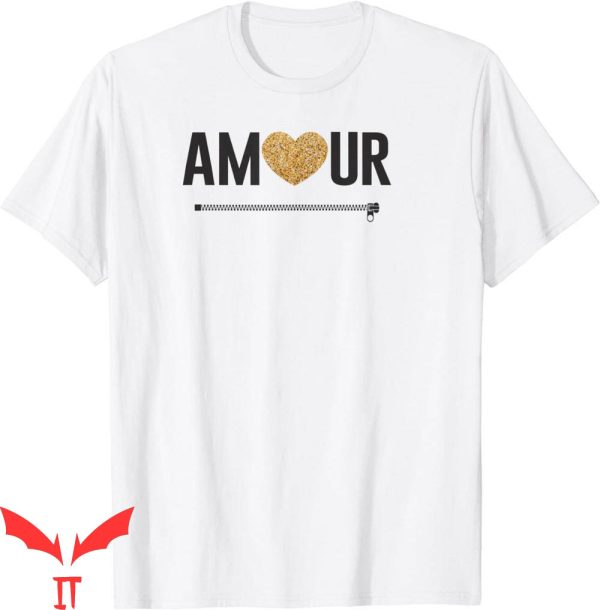 Balmain Paris T-Shirt Amour Paris Vintage Travel Retro