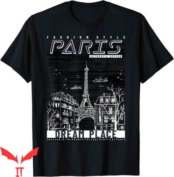 Balmain Paris T-Shirt Dream Place Vintage Travel Retro
