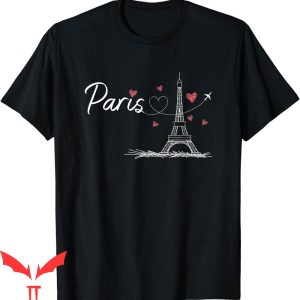 Balmain Paris T-Shirt Paris France Travel Eiffel Tower