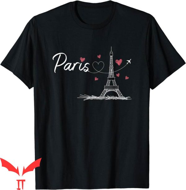 Balmain Paris T-Shirt Paris France Travel Eiffel Tower
