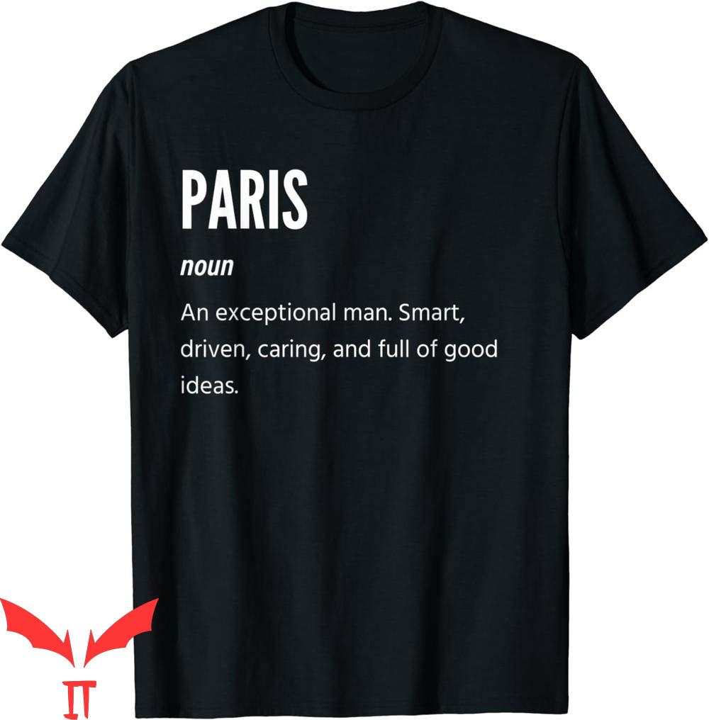 Balmain Paris T-Shirt Paris Noun An Exceptional Man Balmain Paris T-Shirt Paris Noun An Exceptional Man