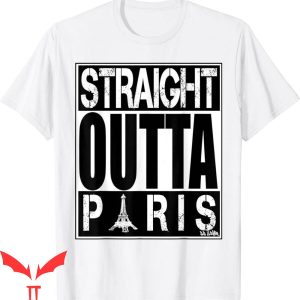 Balmain Paris T-Shirt Paris Straight Outta Hip-Hop Cities