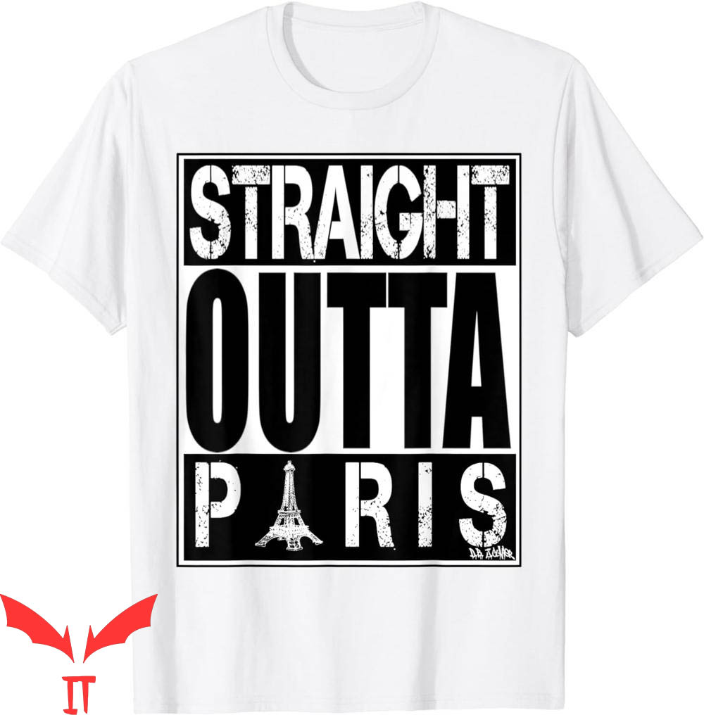 Balmain Paris T-Shirt Paris Straight Outta Hip-Hop Cities Balmain Paris T-Shirt Paris Straight Outta Hip-Hop Cities