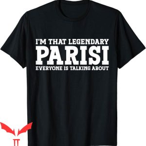Balmain Paris T-Shirt Parisi Surname Funny Team Family