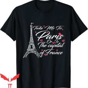 Balmain Paris T-Shirt Woman Take Me To Paris Or France