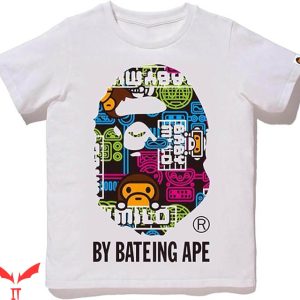 Bape Burberry T-Shirt 2023 SS Level Shark Camo Shirt