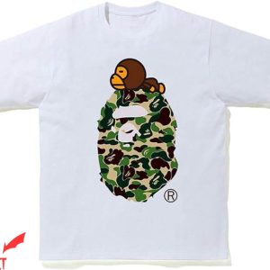 Bape Burberry T-Shirt Ape Letters Tee Shirt Trending