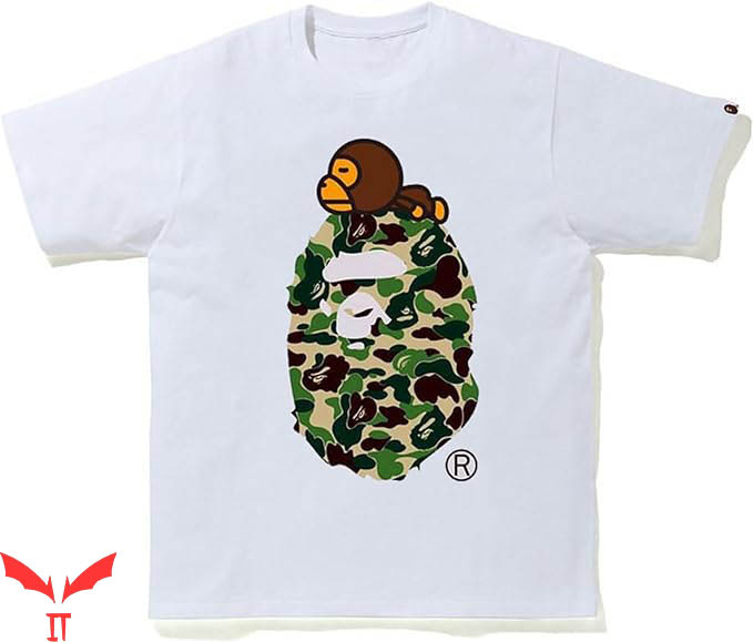Bape Burberry T-Shirt Ape Letters Tee Shirt Trending Bape Burberry T-Shirt Ape Letters Tee Shirt Trending