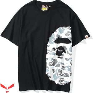 Bape Burberry T-Shirt Pattern Side T-Shirt Trending