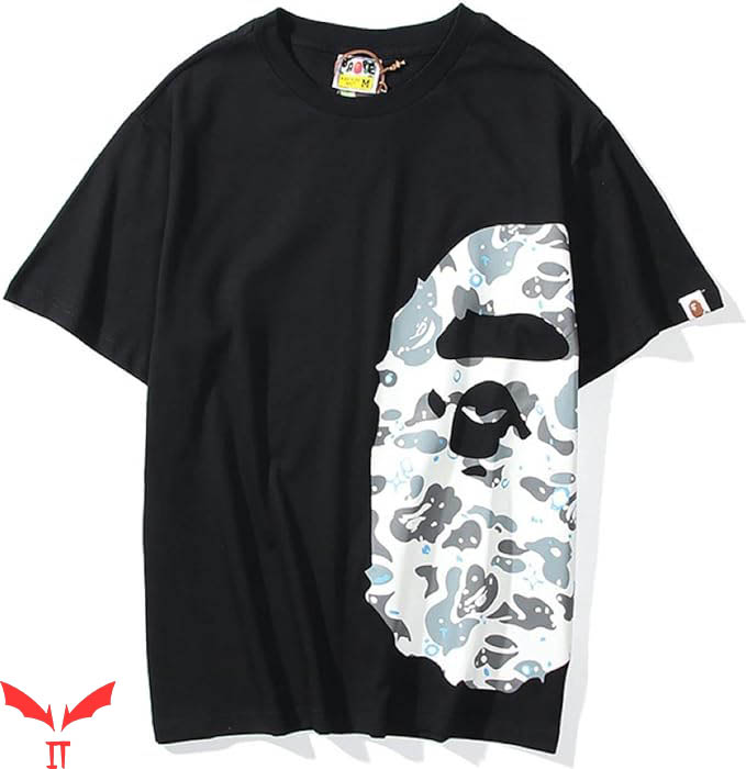 Bape Burberry T-Shirt Pattern Side T-Shirt Trending Bape Burberry T-Shirt Pattern Side T-Shirt Trending