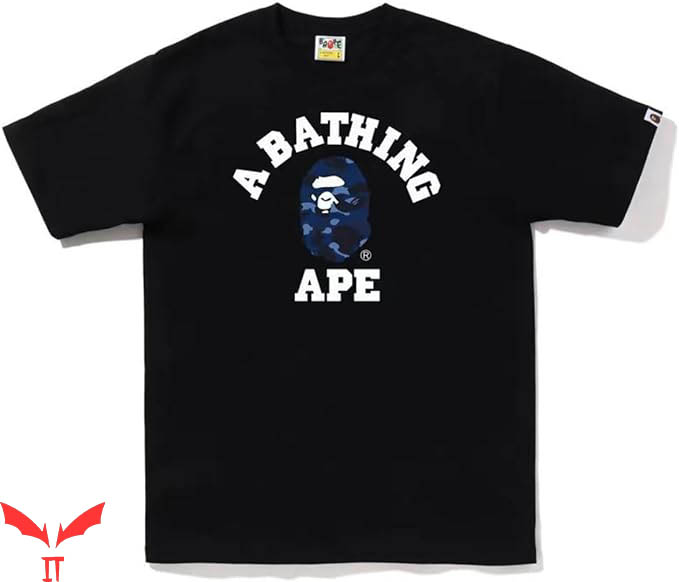 Bape Burberry T-Shirt The Bathing Ape Head Tee Trending Bape Burberry T-Shirt The Bathing Ape Head Tee Trending