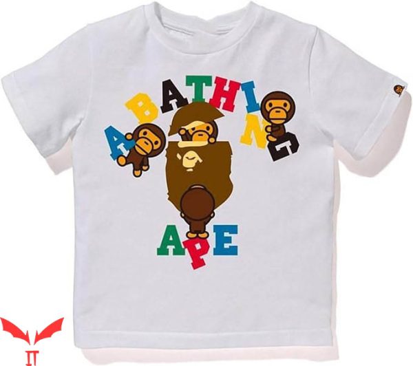 Bape Burberry T-Shirt The Mini Bapes T-Shirt Trending