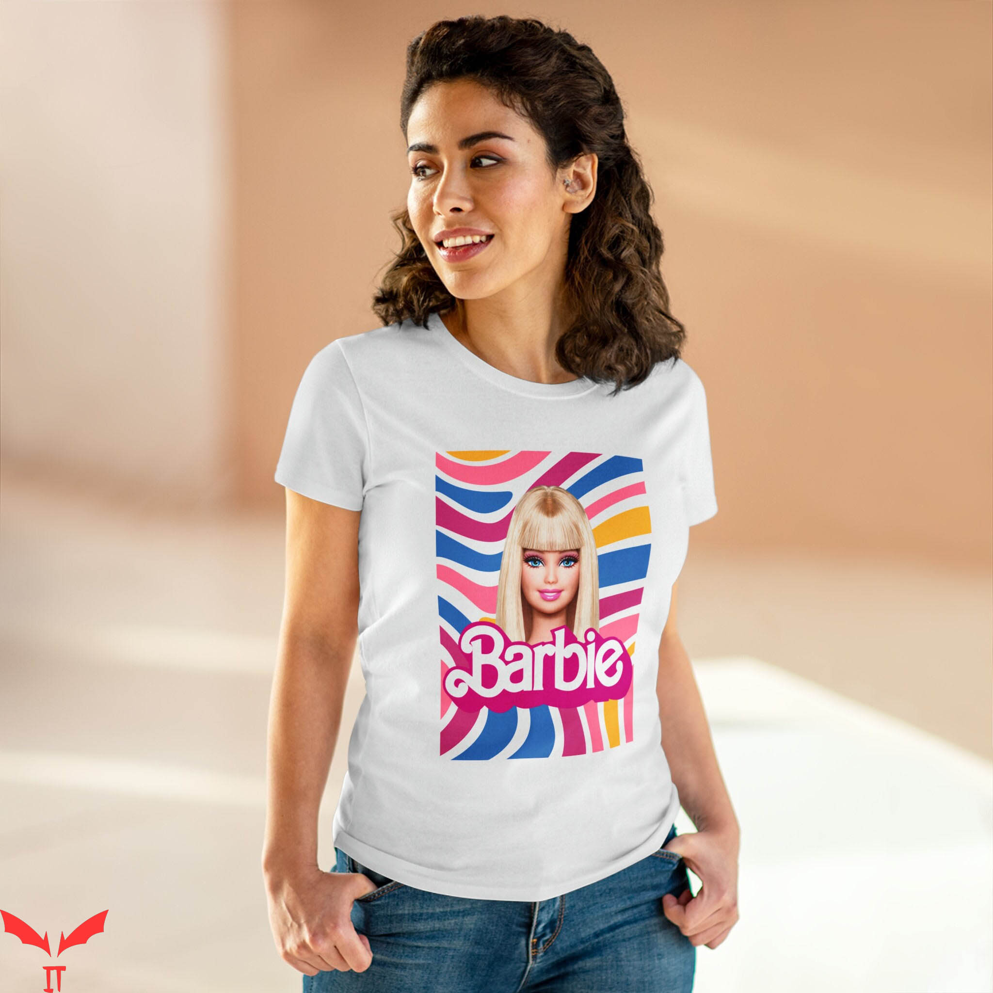 Barbie Asda T-Shirt Birthday Party Doll Y2K Vintage Movie Barbie Asda T-Shirt Birthday Party Doll Y2K Vintage Movie