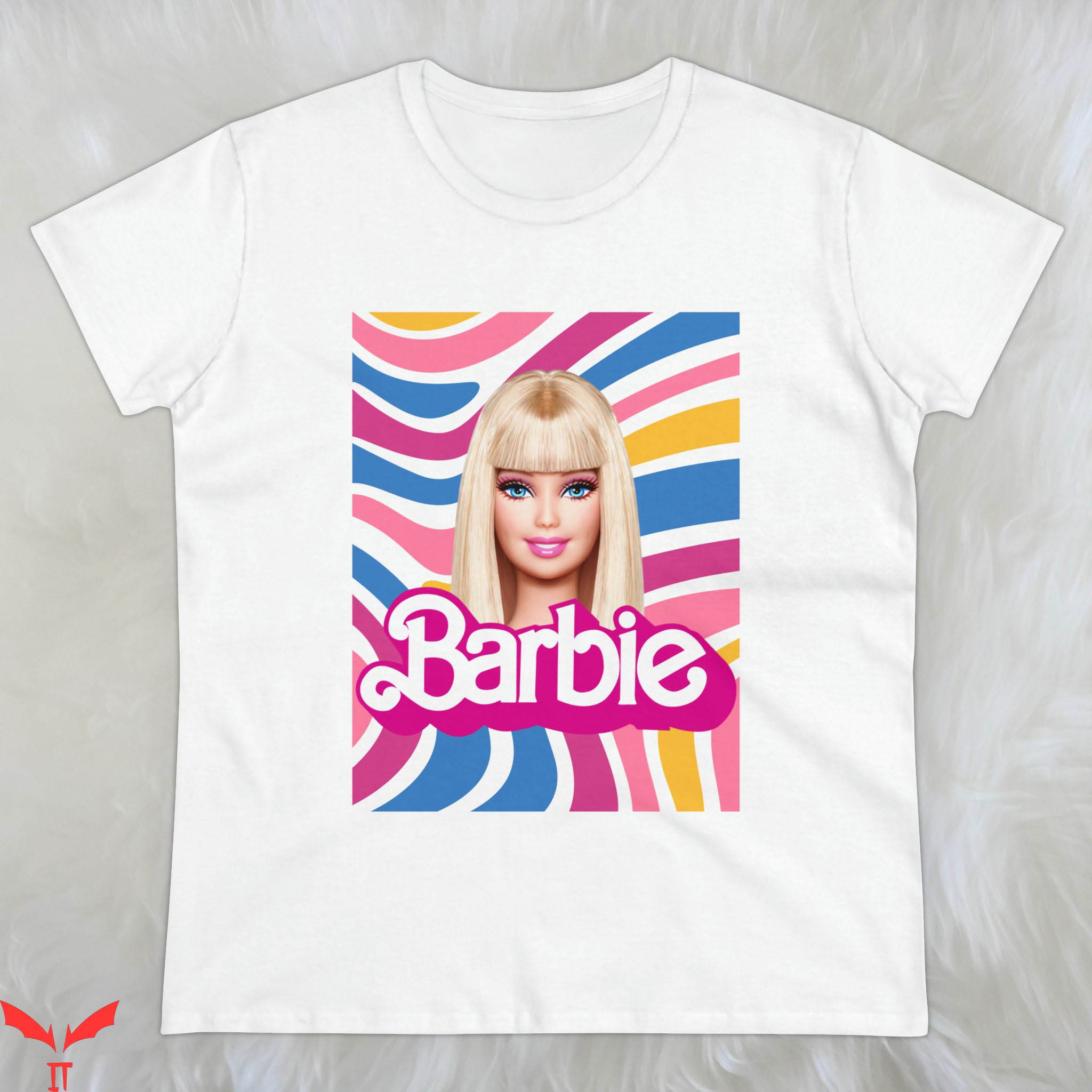 Barbie Asda T-Shirt Birthday Party Doll Y2K Vintage Movie Barbie Asda T-Shirt Birthday Party Doll Y2K Vintage Movie