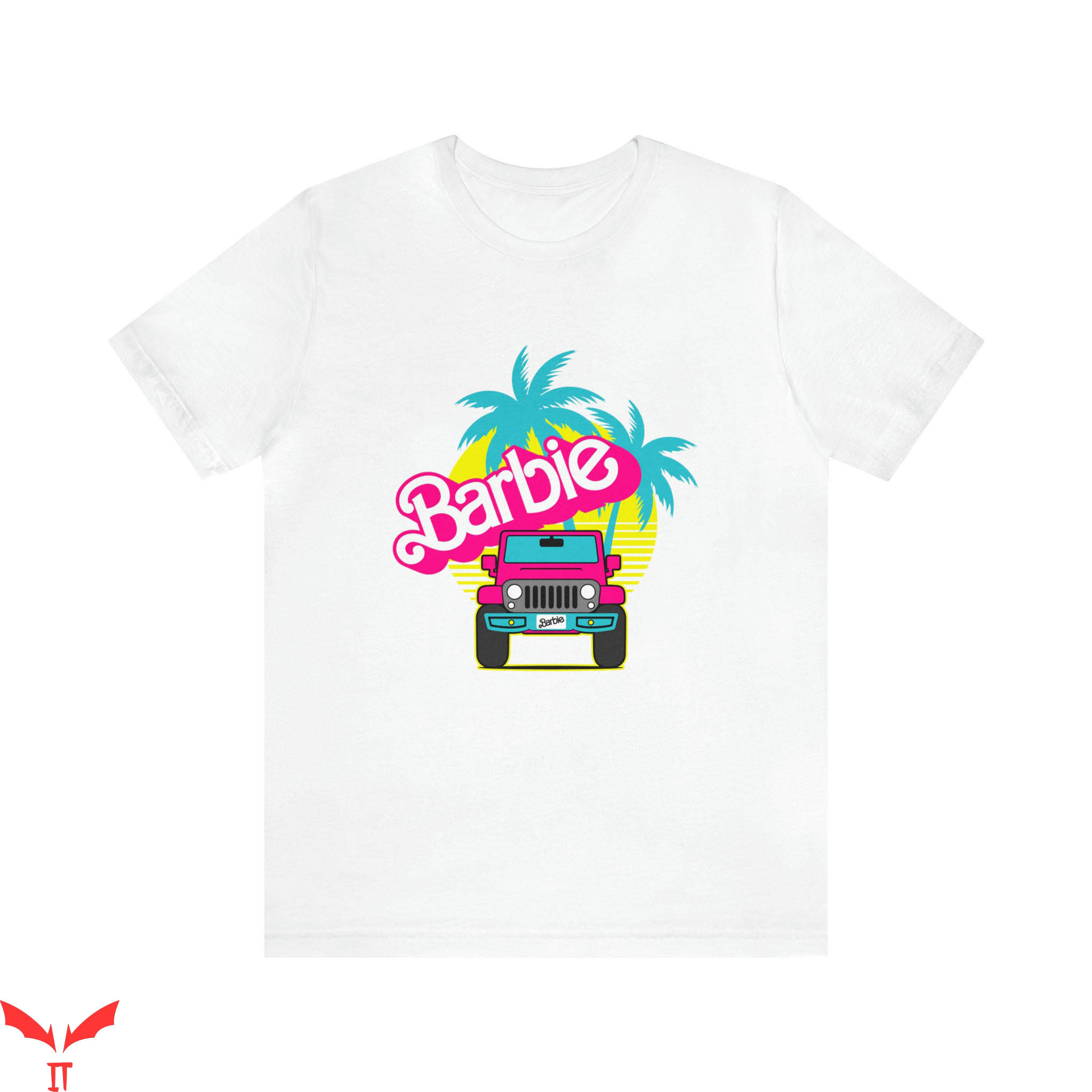 Barbie Asda T-Shirt Car Party Y2K Doll Vintage Movie Lover Barbie Asda T-Shirt Car Party Y2K Doll Vintage Movie Lover