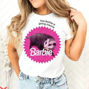 Barbie Asda T-Shirt Possum Funny Vintage Opossum Lover