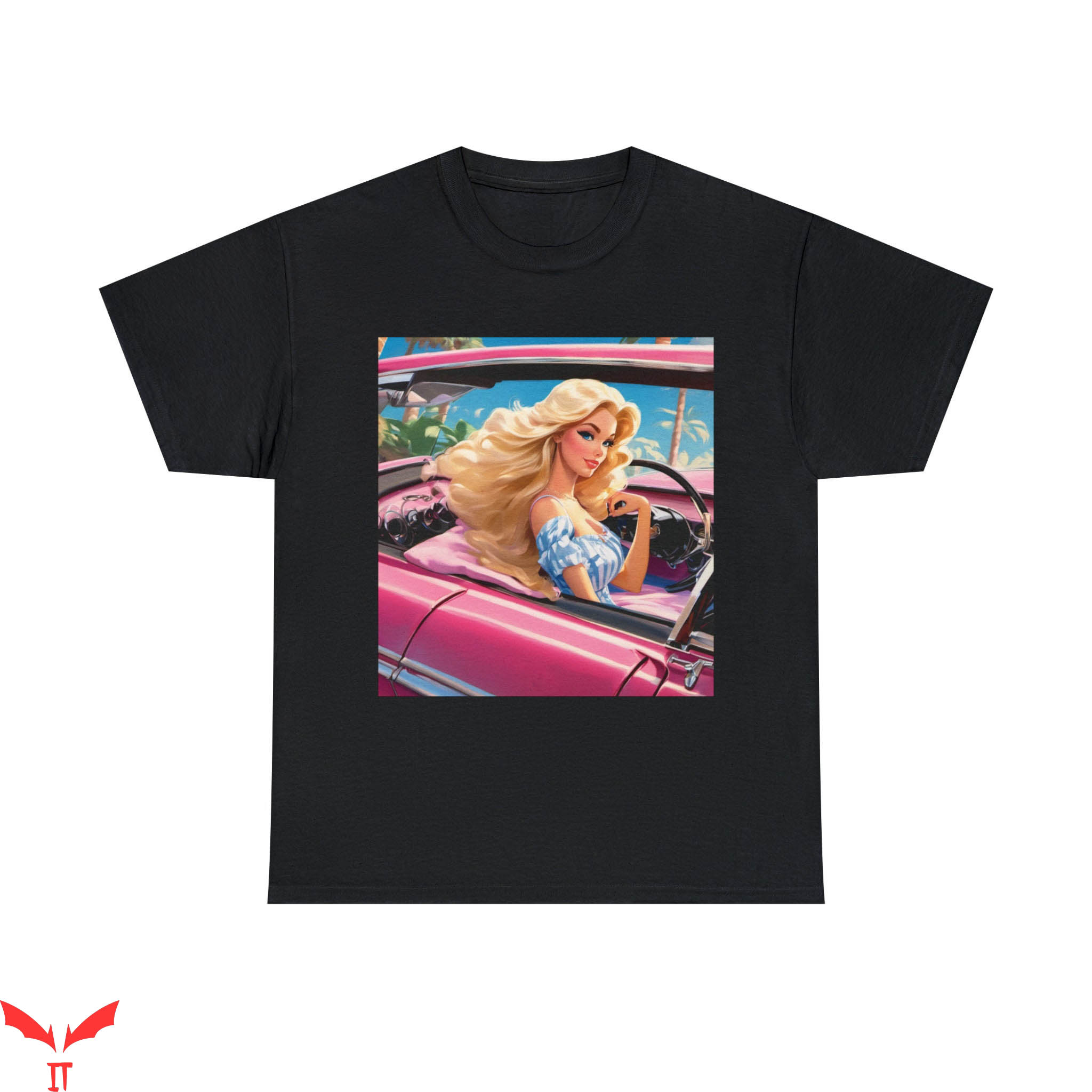 Barbie Asda T-Shirt Trendy Y2K Doll Vintage Movie Lover Barbie Asda T-Shirt Trendy Y2K Doll Vintage Movie Lover