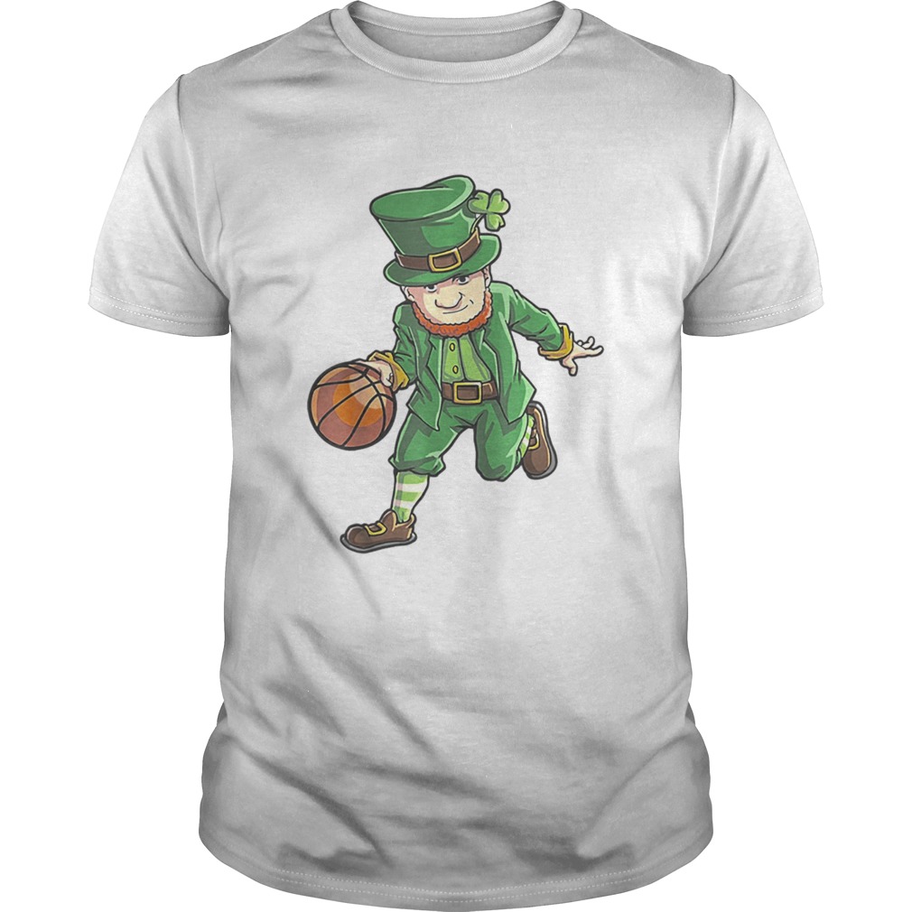 Basketball Leprechaun St Patricks Day Boys Kids Men Sports shirt Basketball Leprechaun St Patricks Day Boys Kids Men Sports shirt