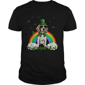 Beagle St Patricks Day Leprechaun Dog Lover shirt