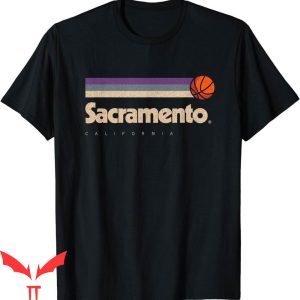 Beamer Ball T-Shirt Sacramento Basketball City California