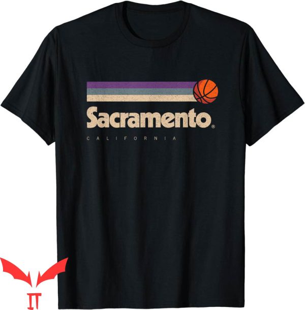 Beamer Ball T-Shirt Sacramento Basketball City California