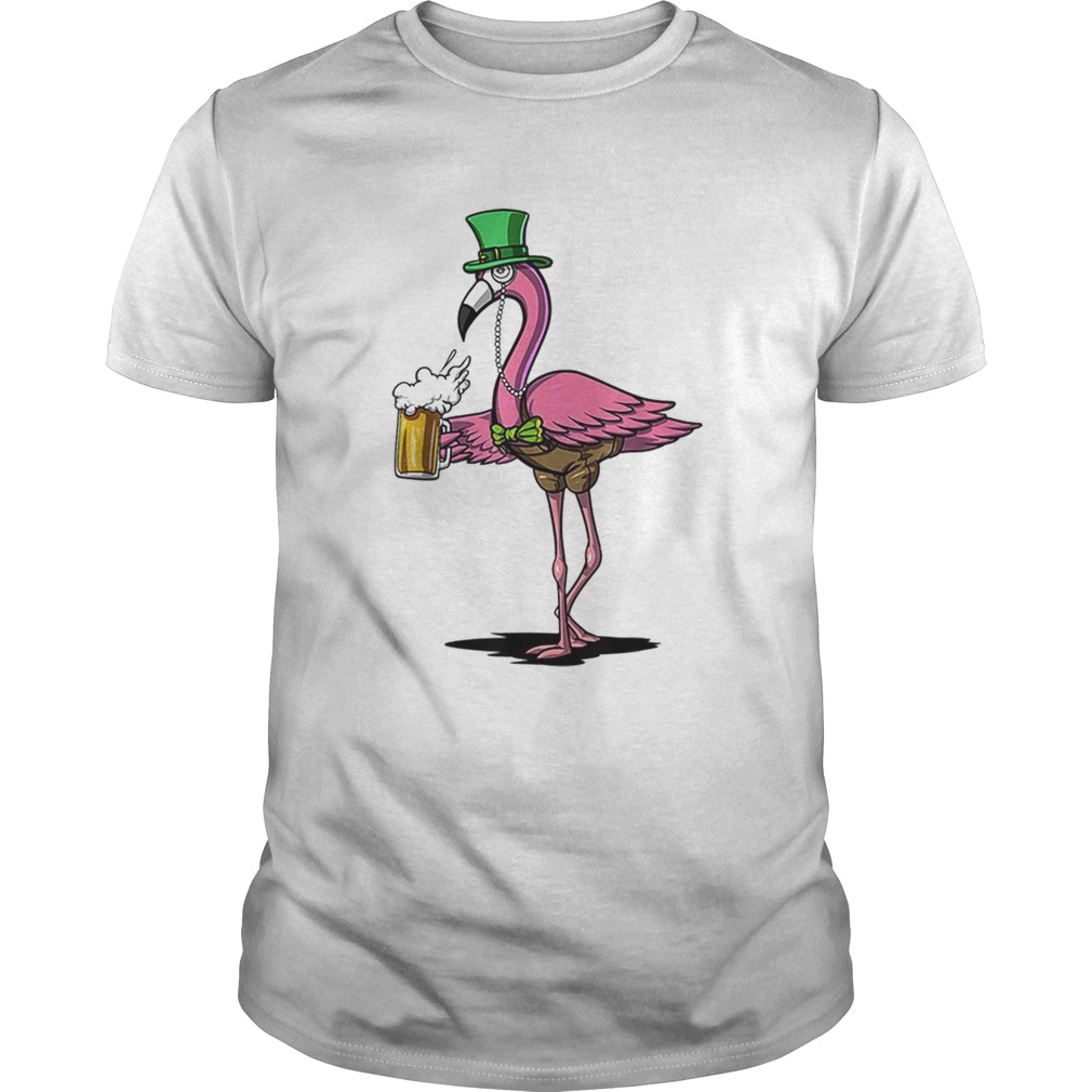 Beautiful Flamingo Bird St Patricks Leprechaun Irish Beer Party Men shirt Beautiful Flamingo Bird St Patricks Leprechaun Irish Beer Party Men shirt