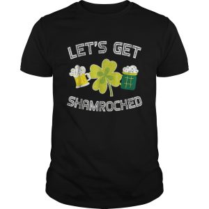 Beautiful Lets Get Shamrocked Great St Patrick Day shirt