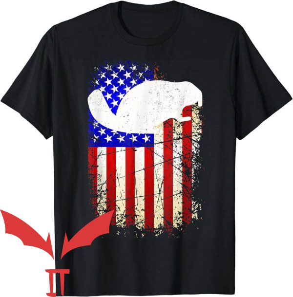 Beaver Valley T-Shirt Beaver American Flag