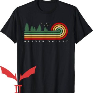 Beaver Valley T-Shirt Evergreen Vintage Stripes Beaver Valley
