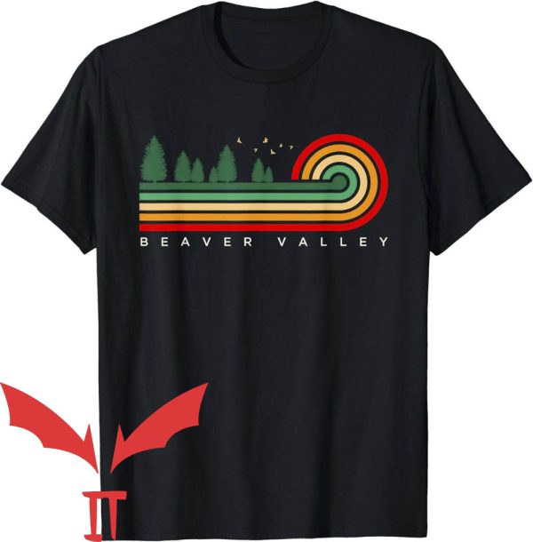 Beaver Valley T-Shirt Evergreen Vintage Stripes Beaver Valley