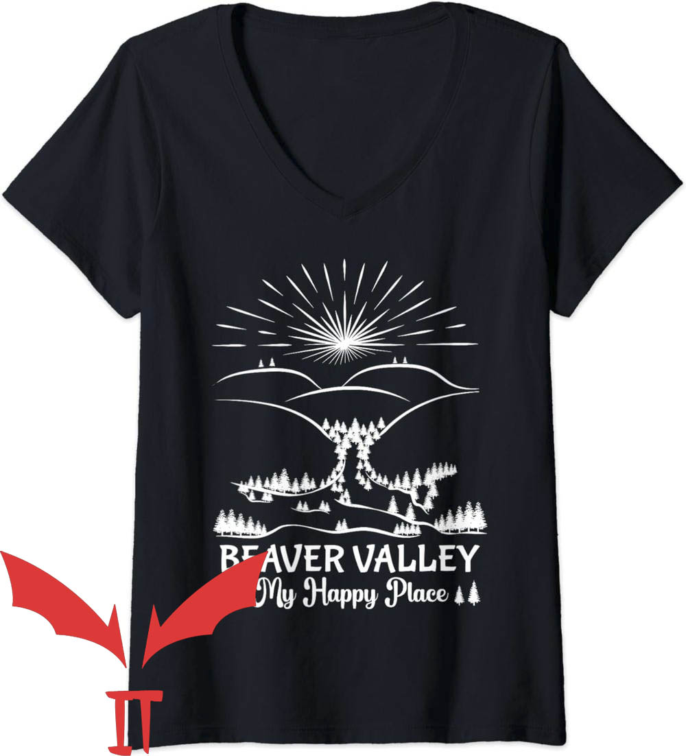 Beaver Valley T-Shirt My Happy Place Beaver Valley Beaver Valley T-Shirt My Happy Place Beaver Valley