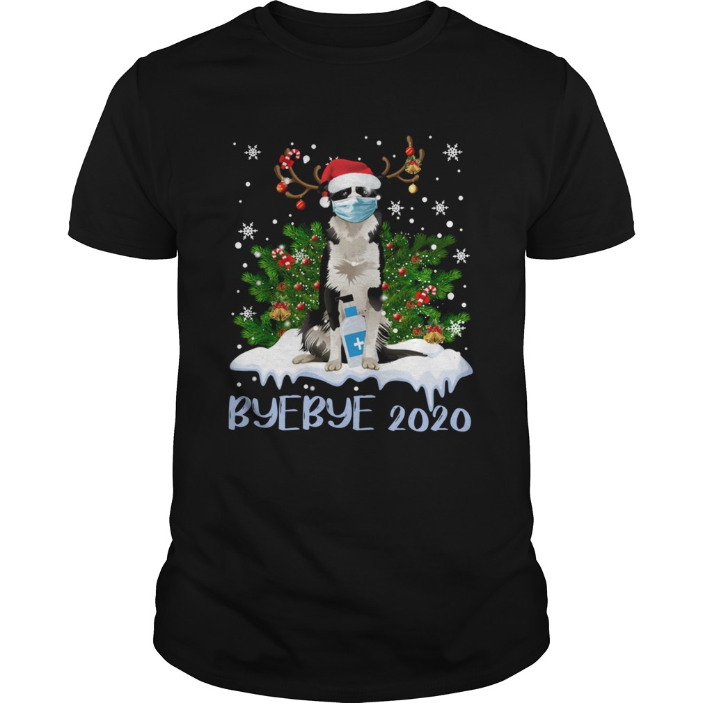 Bernese Mountain Dog Face Mask Bye Bye 2020 Merry Christmas Tree shirt Bernese Mountain Dog Face Mask Bye Bye 2020 Merry Christmas Tree shirt