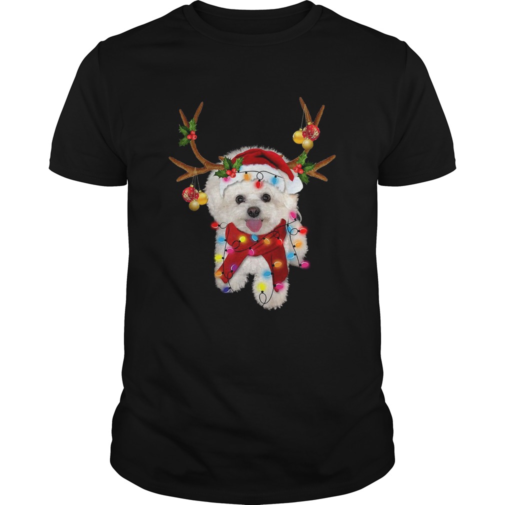 Bichon Frise Gorgeous Reindeer Christmas shirt Bichon Frise Gorgeous Reindeer Christmas shirt