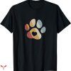 Big Dog T-shirt Dog Paws Cute