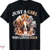 Big Dog T-shirt Just A Girl