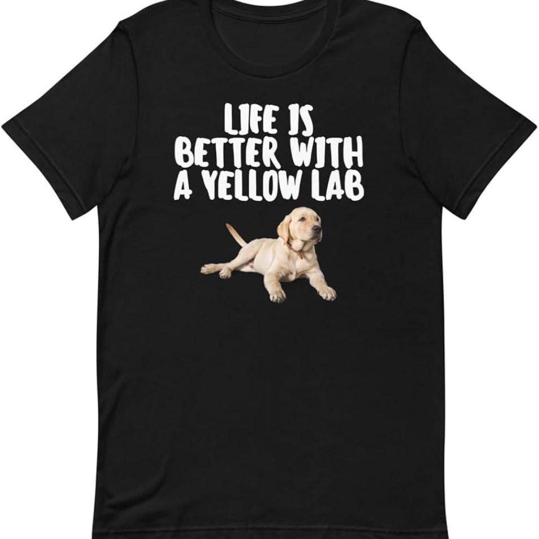 Big Dog T-shirt Life Is Better Big Dog T-shirt Life Is Better
