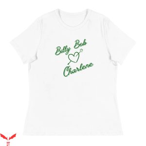 Billy Bob Loves Charlene T-Shirt John Deere Green