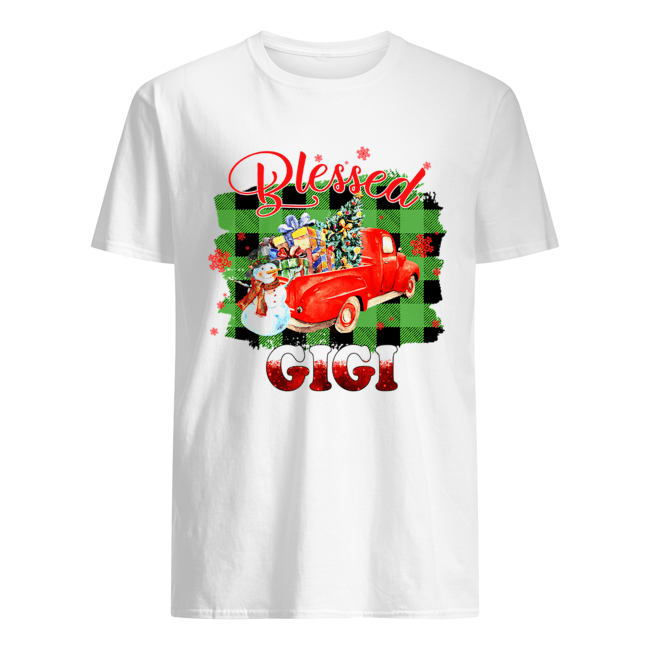 Blessed Gigi Christmas Truck Snowman T-Shirt Blessed Gigi Christmas Truck Snowman T-Shirt
