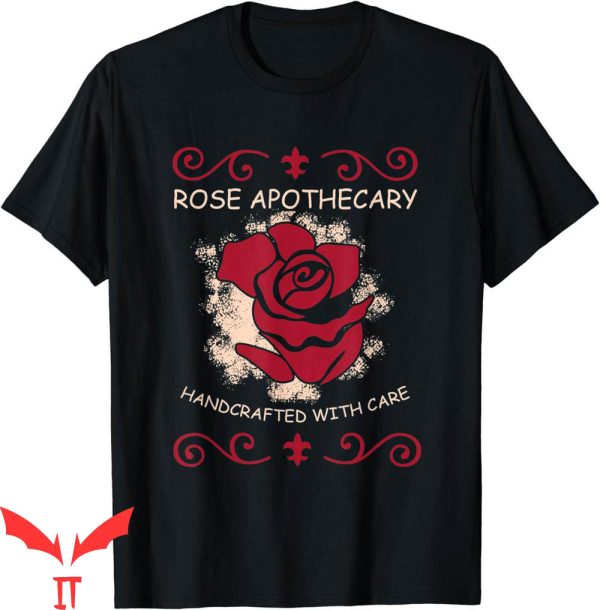 Blood Flower T-Shirt Flower Red Roses Apothecary