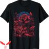 Blood Flower T-Shirt Gothic Red Bloody Rose Flower