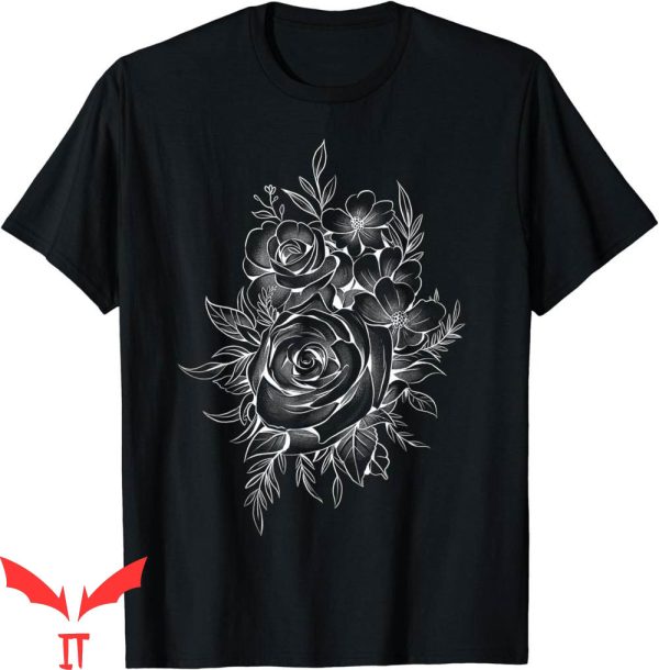 Blood Flower T-Shirt Gothic Roses And Other Flowers