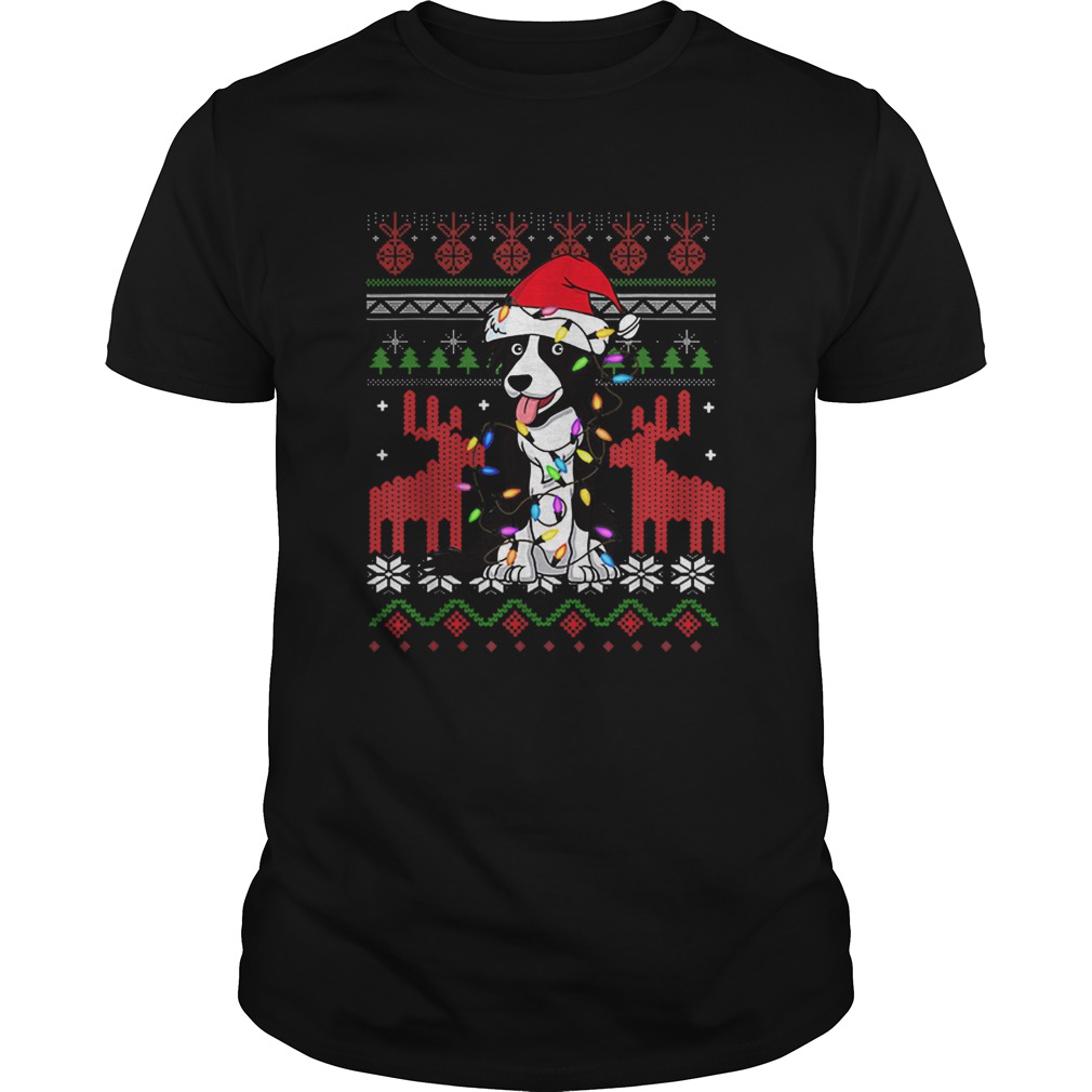 Border Collie Ugly Christmas shirt Border Collie Ugly Christmas shirt