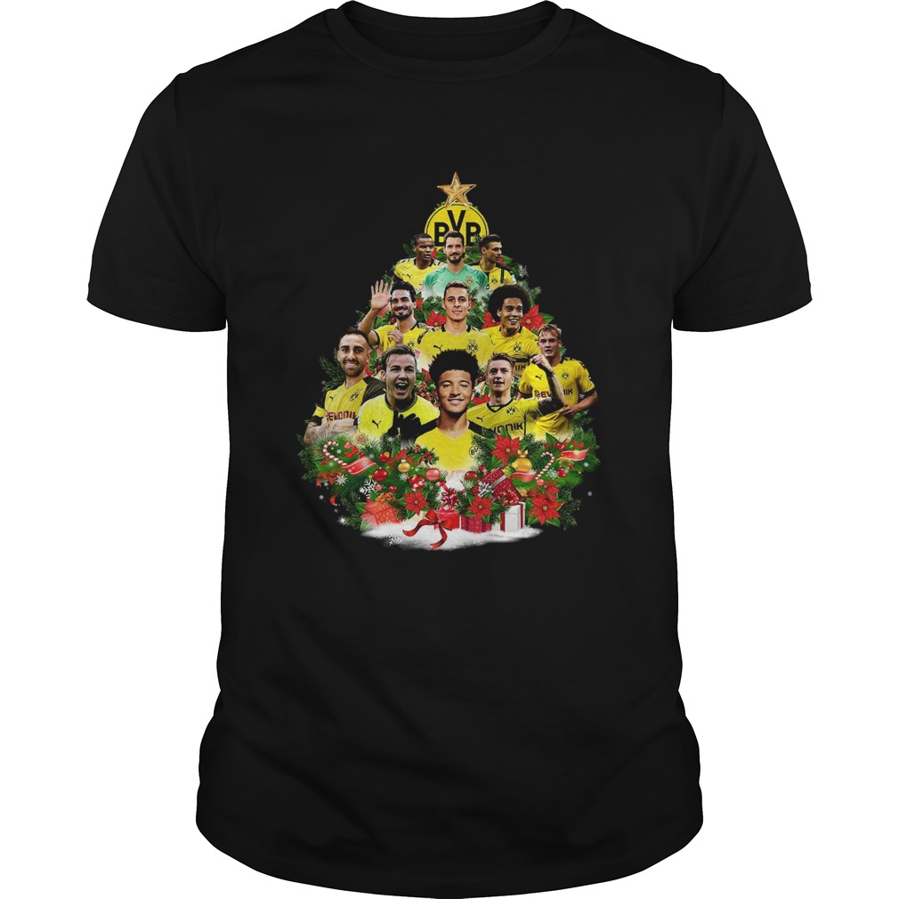 Borussia Dortmund Player Christmas Tree Shirt Borussia Dortmund Player Christmas Tree Shirt
