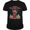Bouvier Des Flandres Santa the most wonderful time of the year Christmas shirt