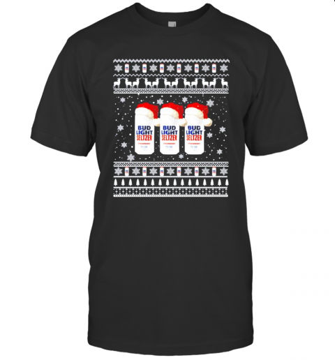Bud Light Seltzer Christmas T-Shirt Bud Light Seltzer Christmas T-Shirt