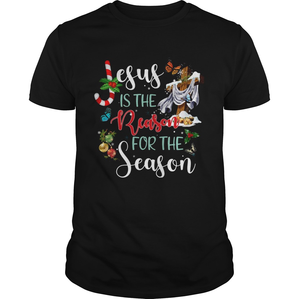 Butterfly Jesus Is The Reason For The Season shirt Butterfly Jesus Is The Reason For The Season shirt